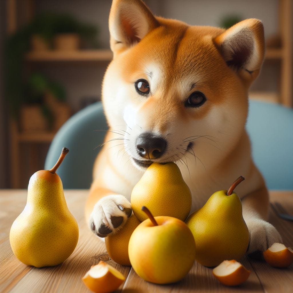 Benefits of Pears to dogs