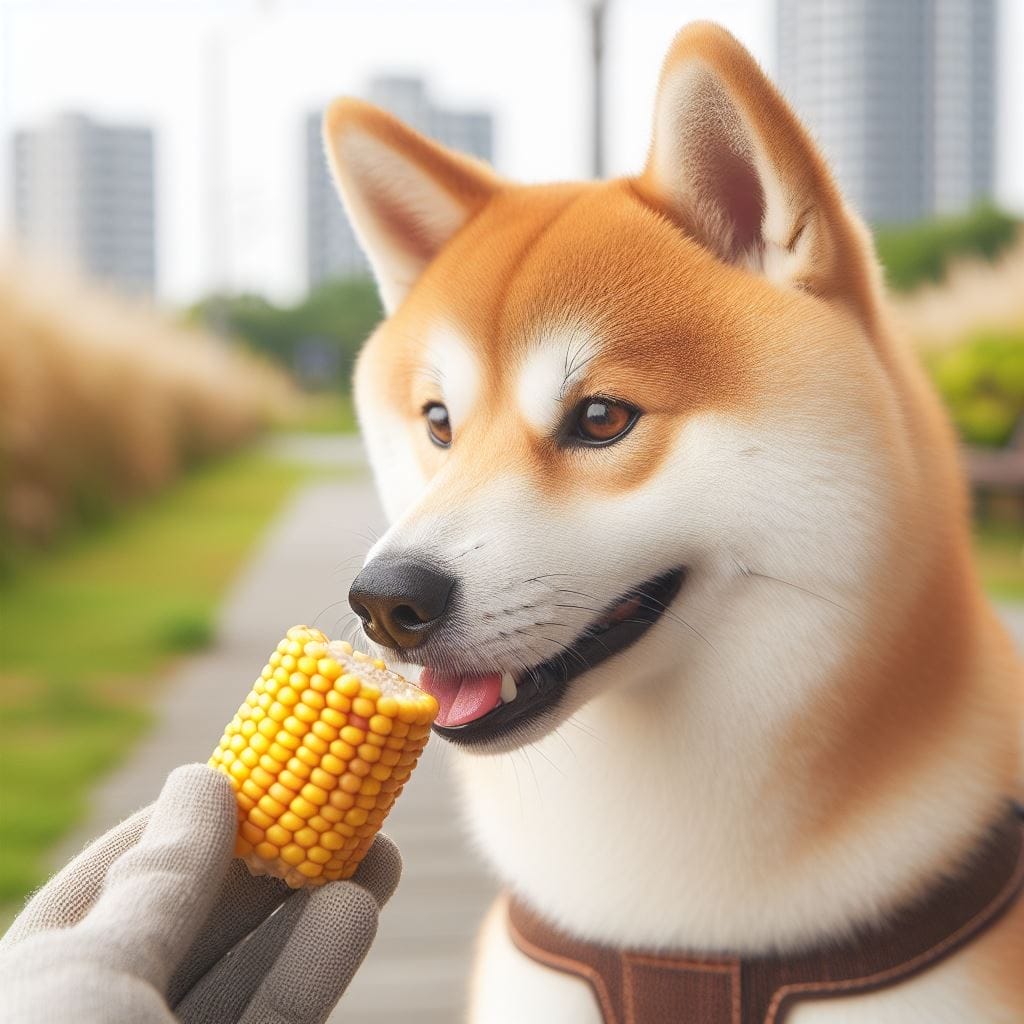 How to feed Corn to dogs