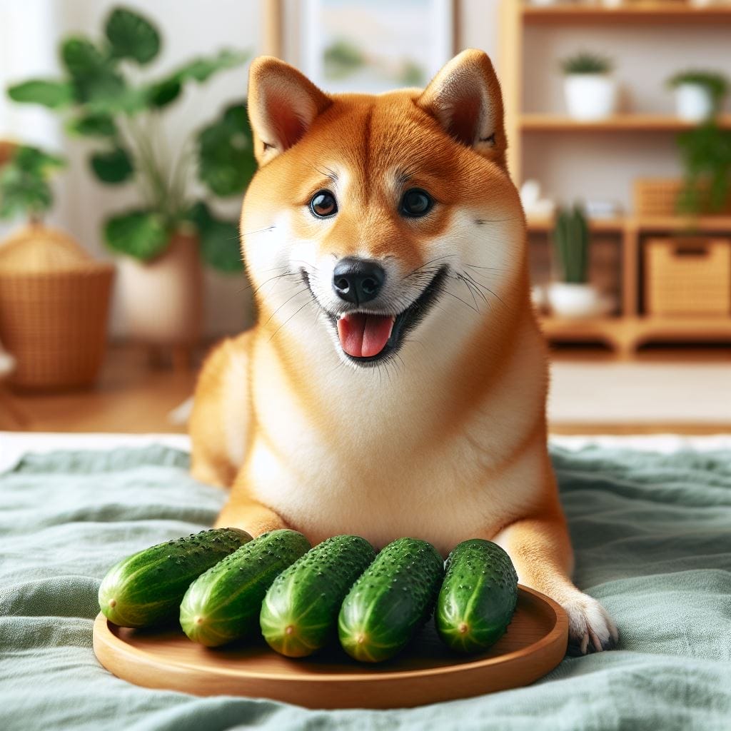 How to feed Cucumbers to dogs?