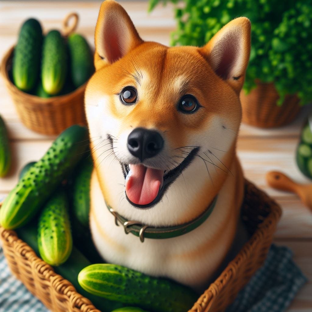 Benefits of Cucumbers to dogs
