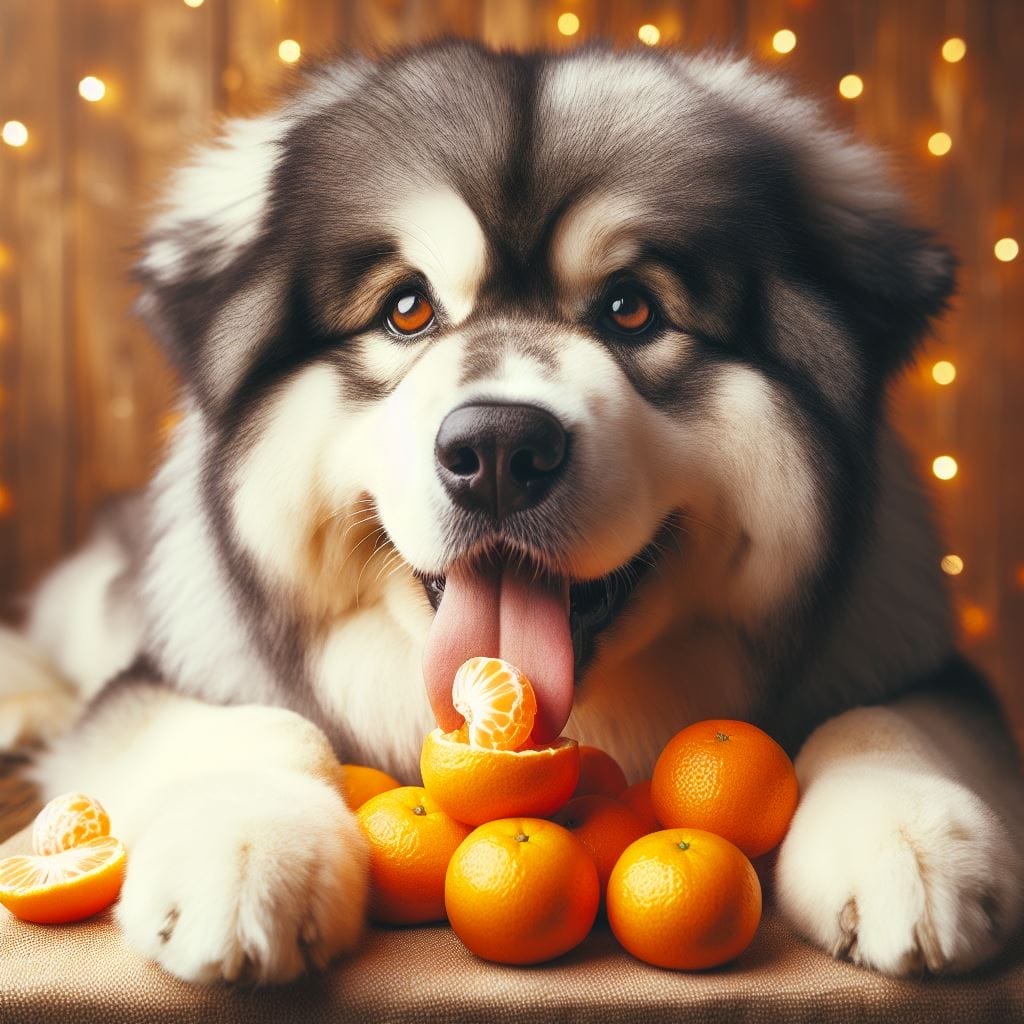 How to feed Mandarins to dogs