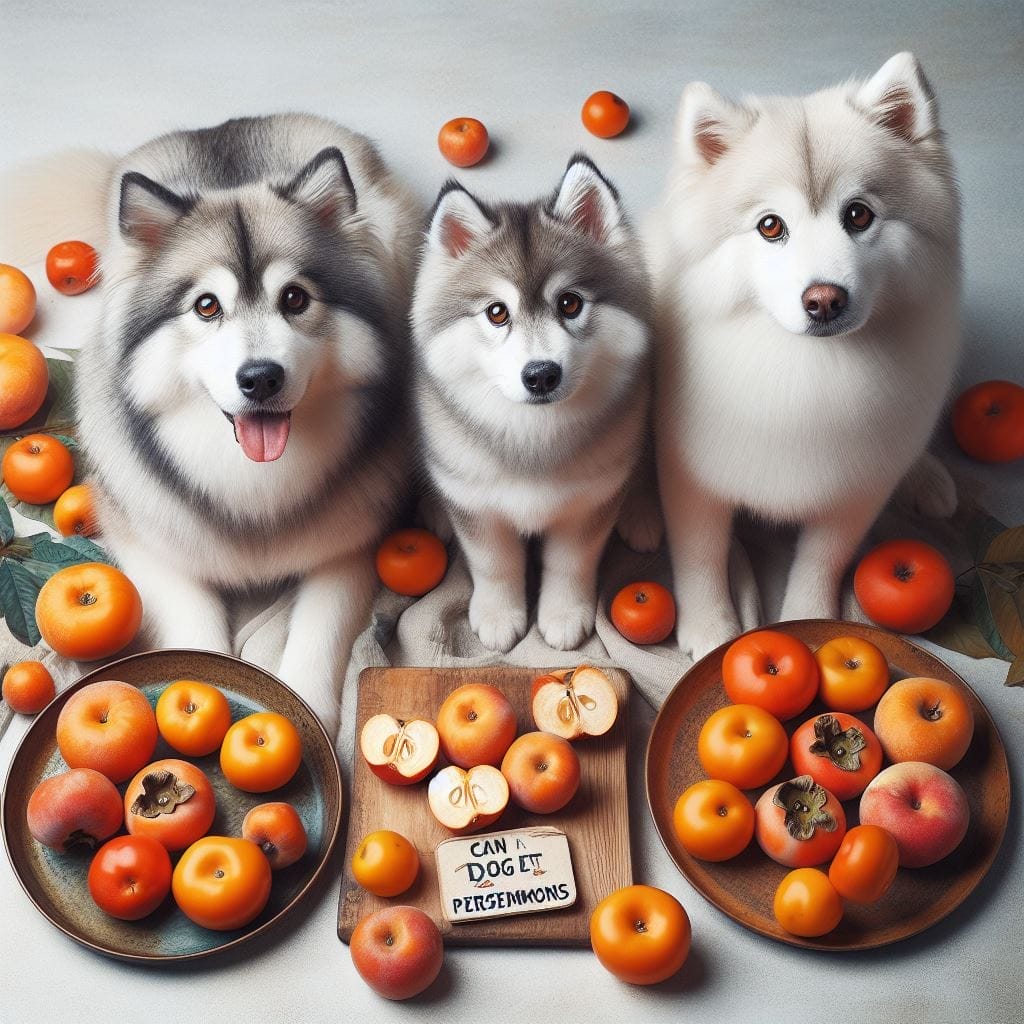 How to feed Persimmons to dogs?